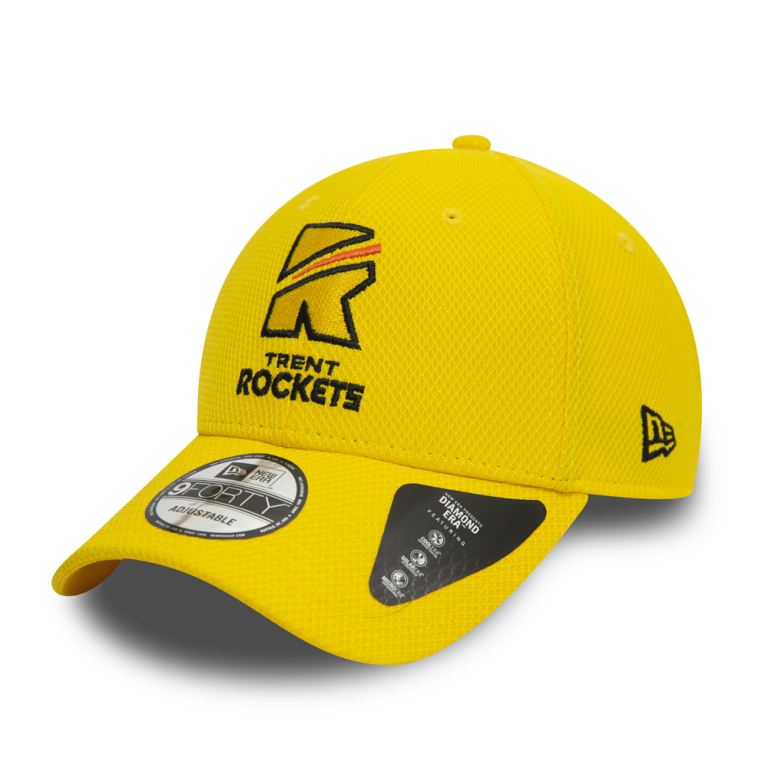 Gorras New Era 9forty Amarillos - Trent Rockets The Hund Diamond Era 76812TEOS